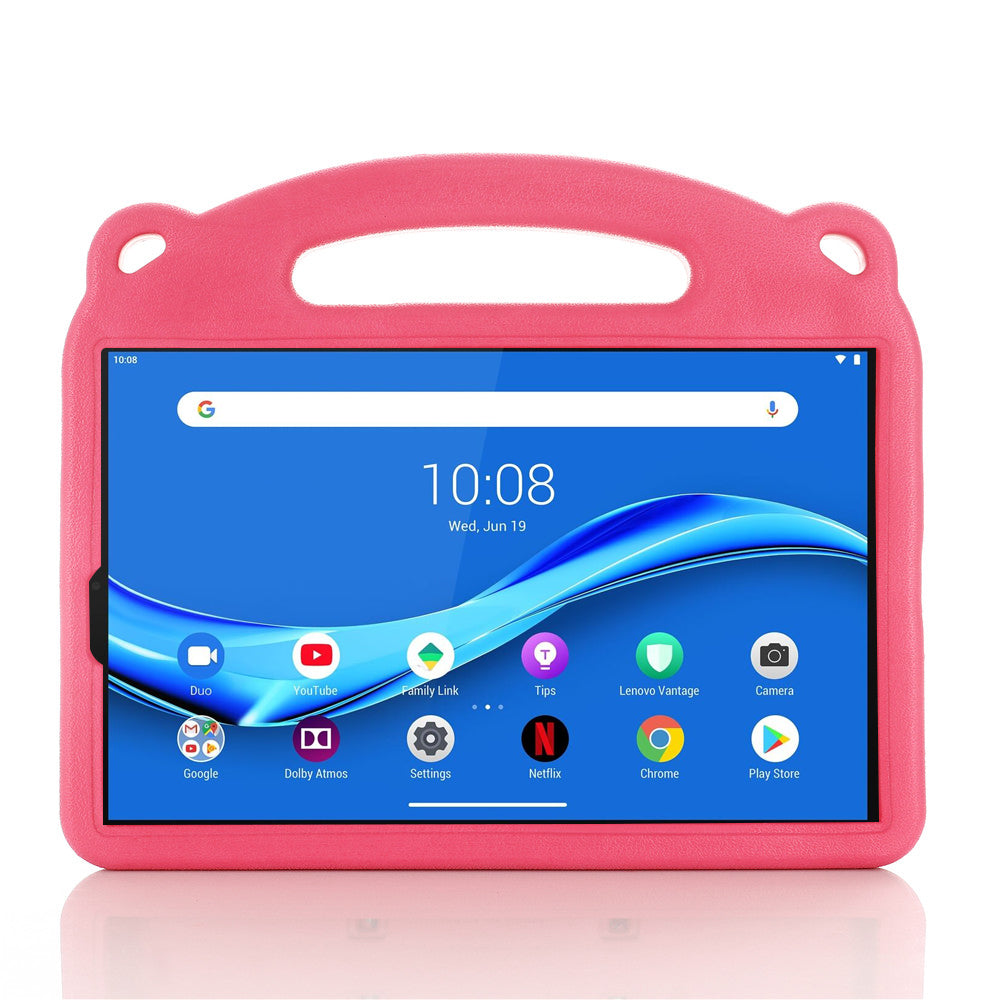 Cute Panda Series Shockproof Handle Stand Lightweight EVA Tablet Cover for Lenovo Tab M10 Plus TB-X606F