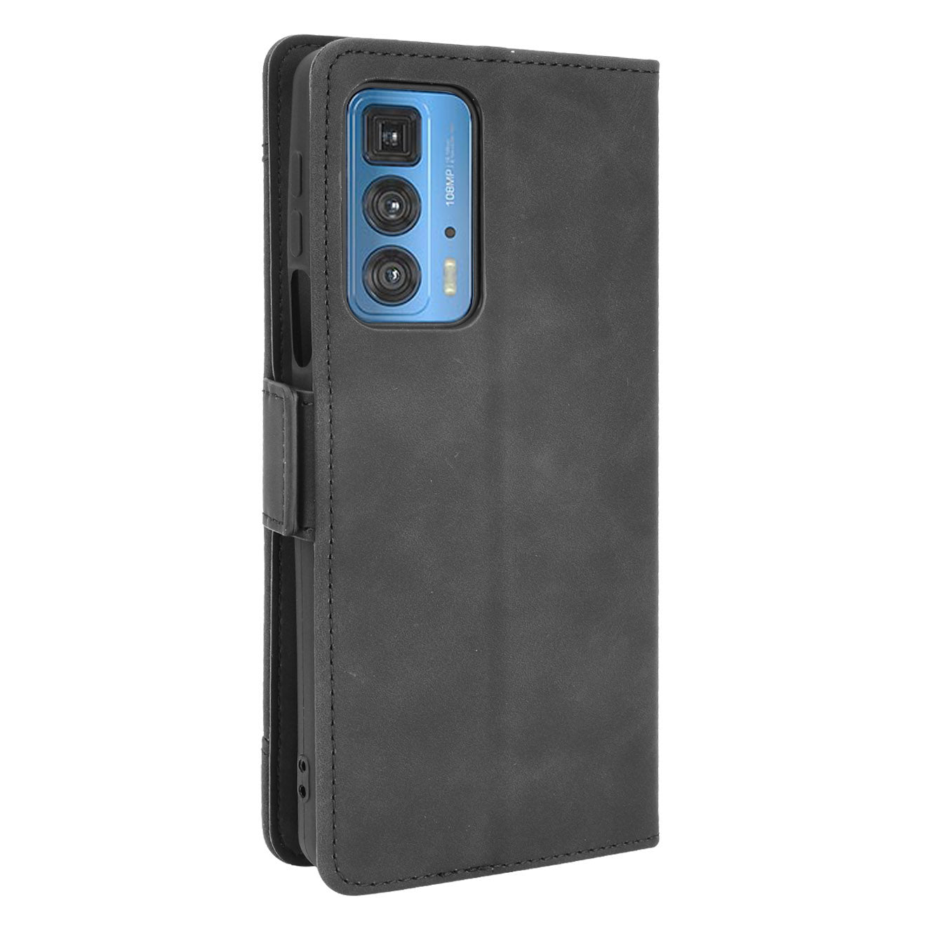 Multiple Card Slot Design Leather Cell Phone Cover Stand Case Shell for Motorola Edge 20 Pro / Edge S Pro