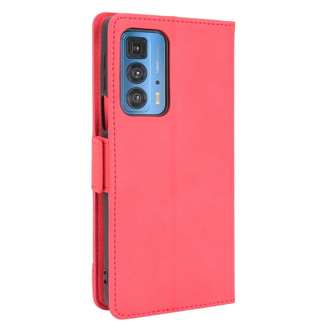 Multiple Card Slot Design Leather Cell Phone Cover Stand Case Shell for Motorola Edge 20 Pro / Edge S Pro