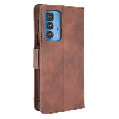 Multiple Card Slot Design Leather Cell Phone Cover Stand Case Shell for Motorola Edge 20 Pro / Edge S Pro