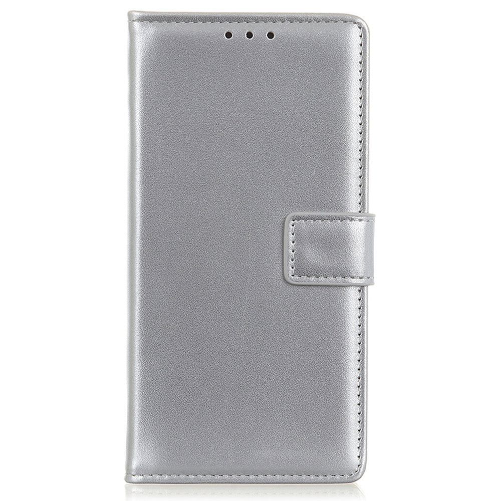 PU Leather Wallet Stand Folio Flip Phone Protective Case Shell for Motorola Edge 20 Pro