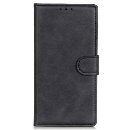 Matte Surface Leather Wallet Stand Phone Case Cover for Motorola Edge 20 Pro