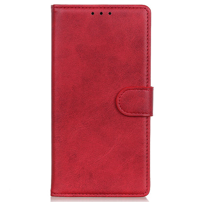 Matte Surface Leather Wallet Stand Phone Case Cover for Motorola Edge 20 Pro