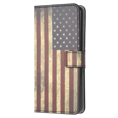 Pattern Printing Magnetic Clasp Leather Wallet Stand Case Cover for Motorola Edge 20 Lite