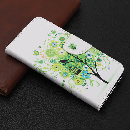 Full Protection Cross Texture Pattern Printing PU Leather Phone Cover Wallet Stand Case for Motorola Edge 20 Lite