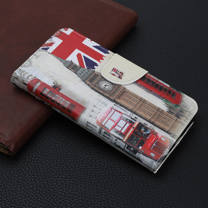 Full Protection Cross Texture Pattern Printing PU Leather Phone Cover Wallet Stand Case for Motorola Edge 20 Lite