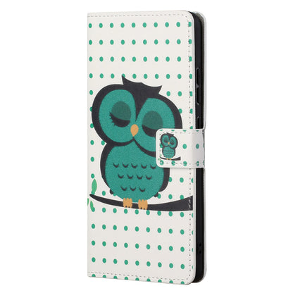 Stylish Pattern Printing Anti-Scratch Leather Protective Case with Wallet Stand for Motorola Edge 20 Pro