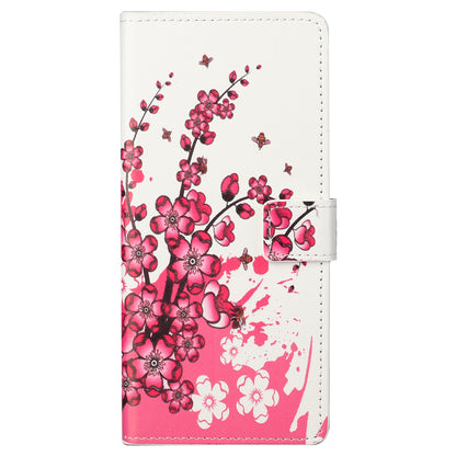 Stylish Pattern Printing Anti-Scratch Leather Protective Case with Wallet Stand for Motorola Edge 20 Pro