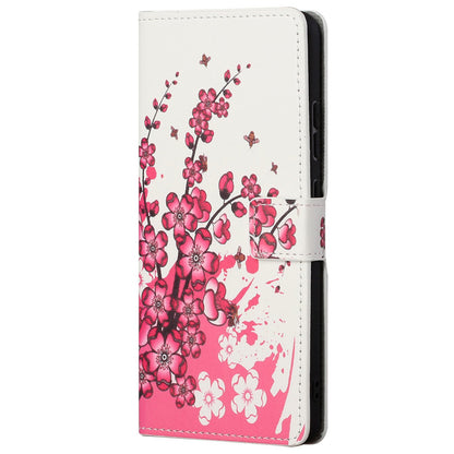 Stylish Pattern Printing Anti-Scratch Leather Protective Case with Wallet Stand for Motorola Edge 20 Pro