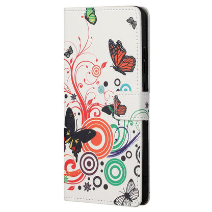 Stylish Pattern Printing Anti-Scratch Leather Protective Case with Wallet Stand for Motorola Edge 20 Pro