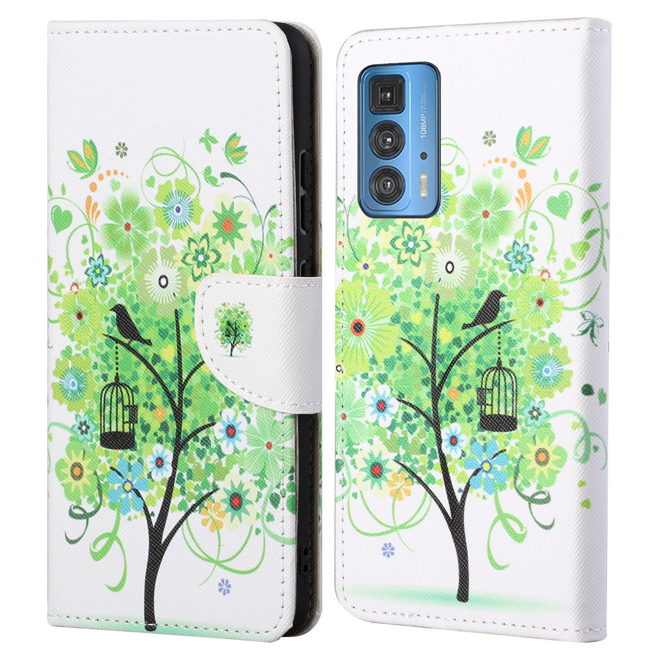 Cross Texture Pattern Printing Magnetic Clasp Closure Leather Wallet Stand Case Protector for Motorola Edge 20 Pro