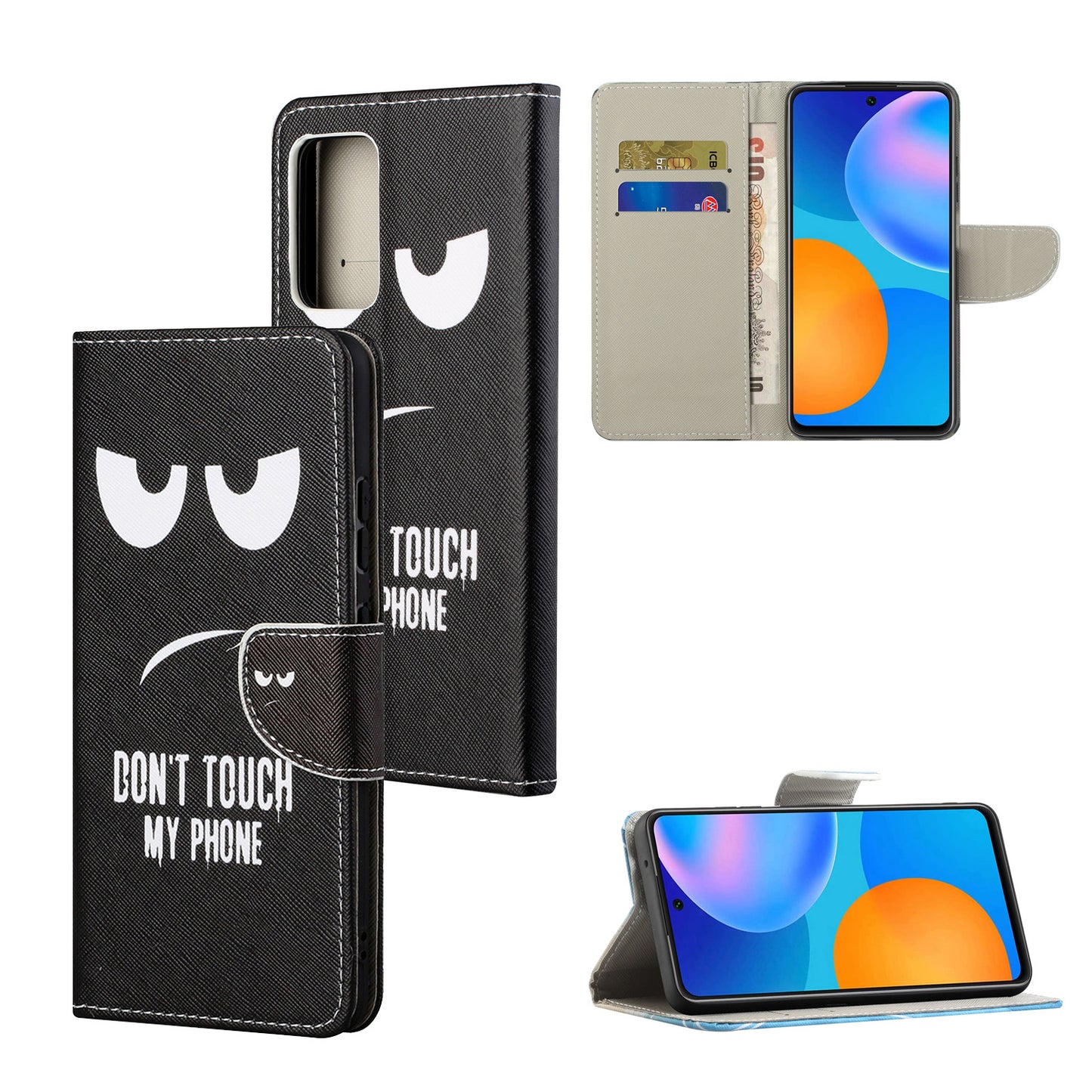 Cross Texture Pattern Printing Magnetic Clasp Closure Leather Wallet Stand Case Protector for Motorola Edge 20 Pro