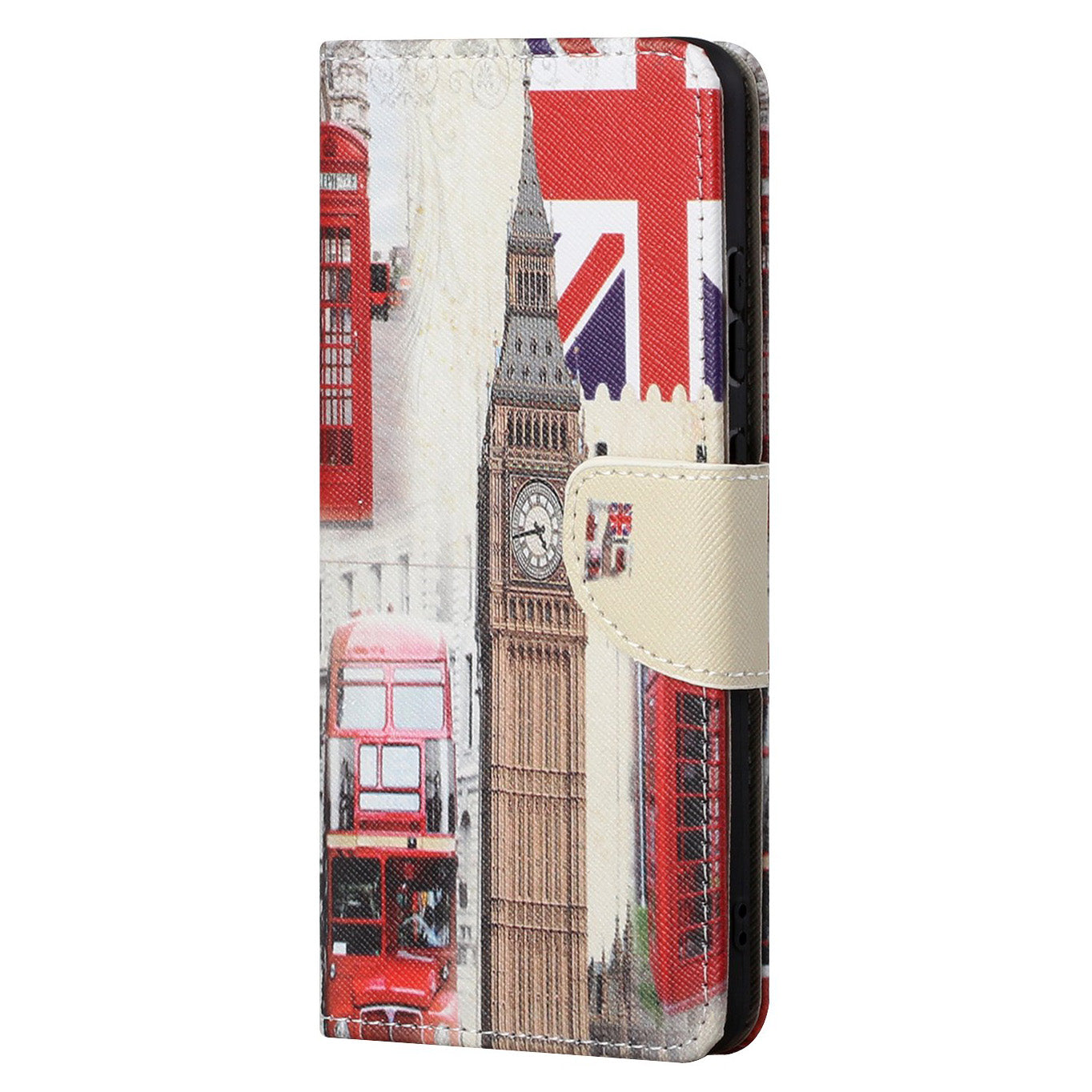 Cross Texture Pattern Printing Magnetic Clasp Closure Leather Wallet Stand Case Protector for Motorola Edge 20 Pro