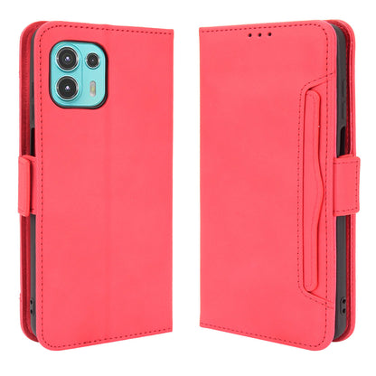 PU Leather Wallet Stand Design Phone Case with Multiple Card Slots for Motorola Edge 20 Lite/Edge 20 Fusion