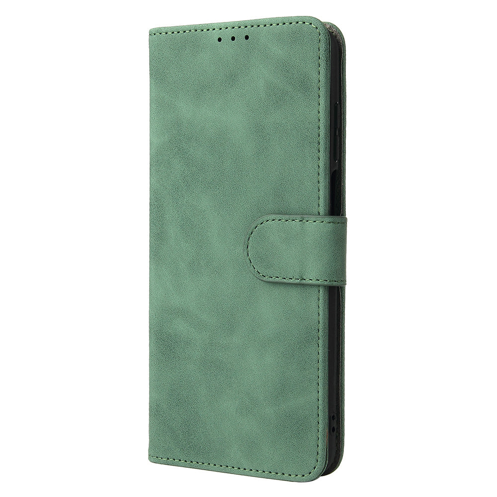 Skin-Touch Feeling Magnetic Wallet Stand Leather Phone Case for Motorola Edge 20 Lite