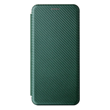 Auto-absorbed Carbon Fiber Texture Leather Stand Phone Shell Cover for Motorola Edge 20 Lite