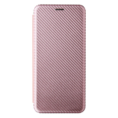 Auto-absorbed Carbon Fiber Texture Leather Stand Phone Shell Cover for Motorola Edge 20 Lite