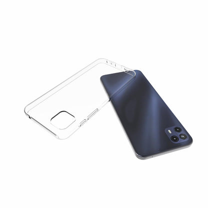 10Pcs/Pack Clear Anti-Watermark Soft TPU Shock-Absorbing Protective Cover for Motorola Moto G50 5G