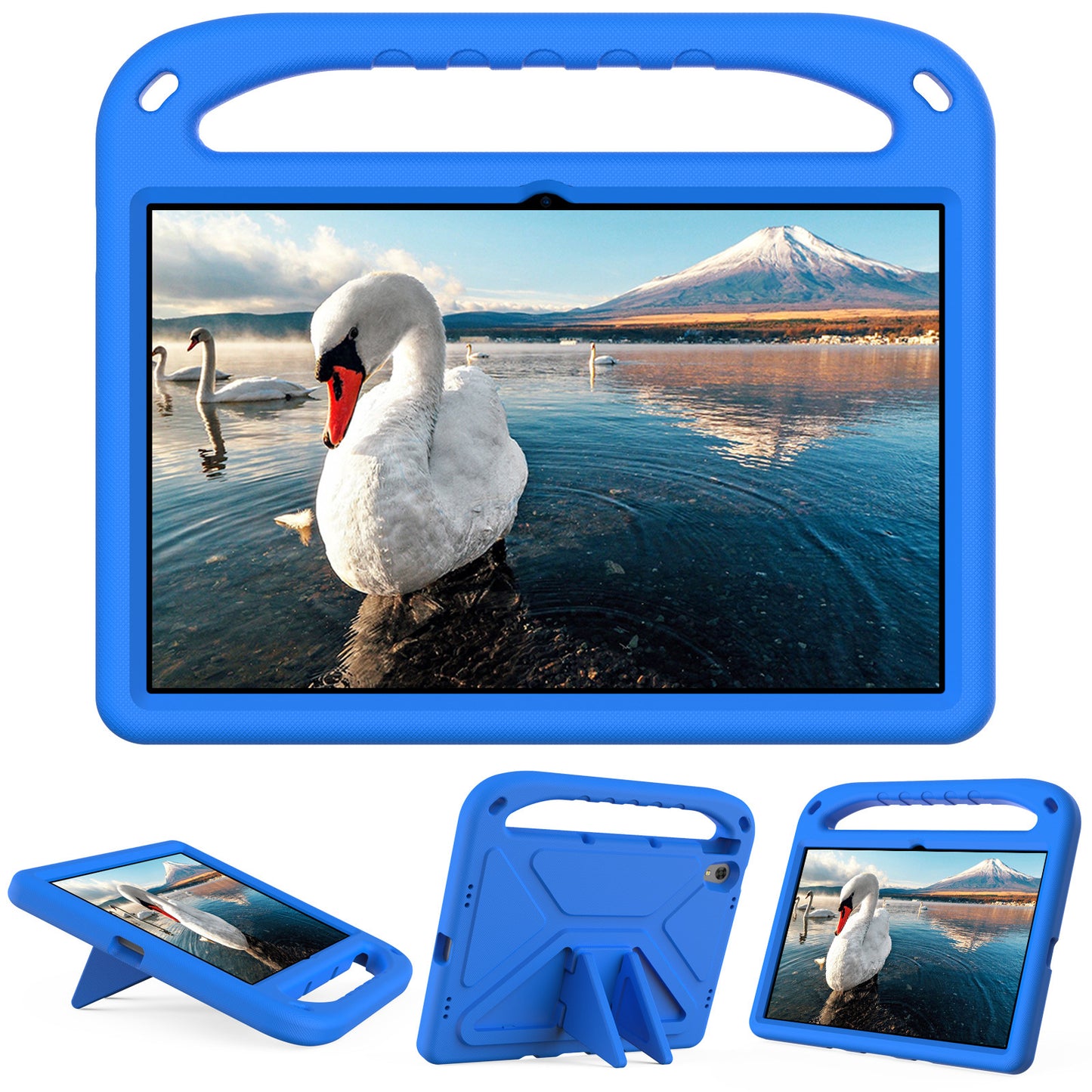 Portable Handle EVA Tablet Protective Case Cover with Kickstand for Lenovo Tab P11 TB-J606F / Tab P11 5G