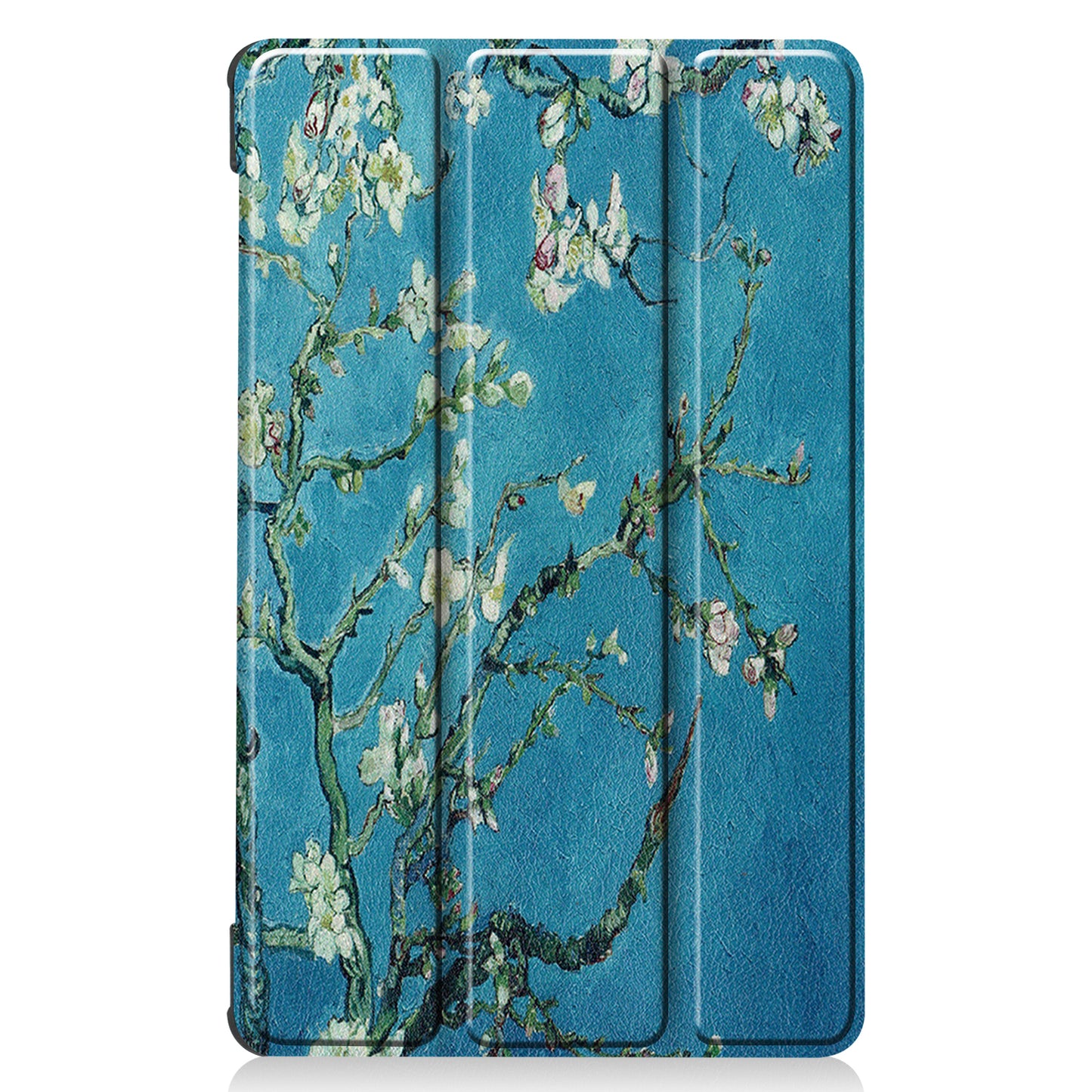 Pattern Printing PU Leather Tri-fold Stand Tablet Cover Shell for Lenovo Tab M8 (3rd Gen)