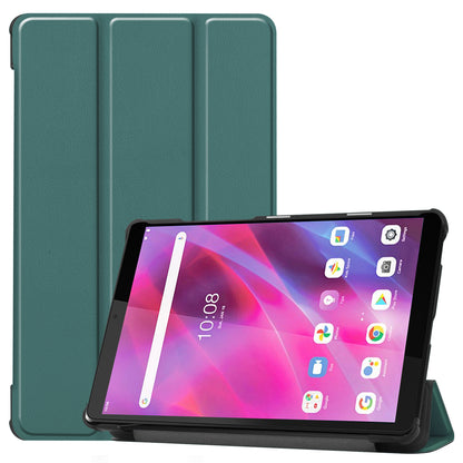 PU Leather Trifold Stand Slim Fit Tablet Protective Case Cover for Lenovo Tab M8 (3rd Gen)