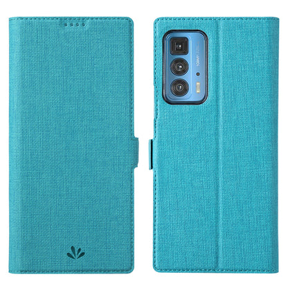 VILI K Series Wallet Design Leather Phone Stand Cover for Motorola Edge 20 Pro