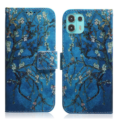 Pattern Printing Magnetic Clasp Wallet PU Leather Phone Protective Case with Stand for Motorola Edge 20 Lite