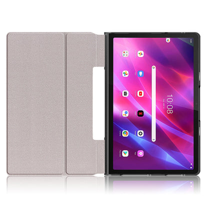 Pattern Printing Leather + PC Tablet Cover with Kickstand for Lenovo Yoga Tab 11