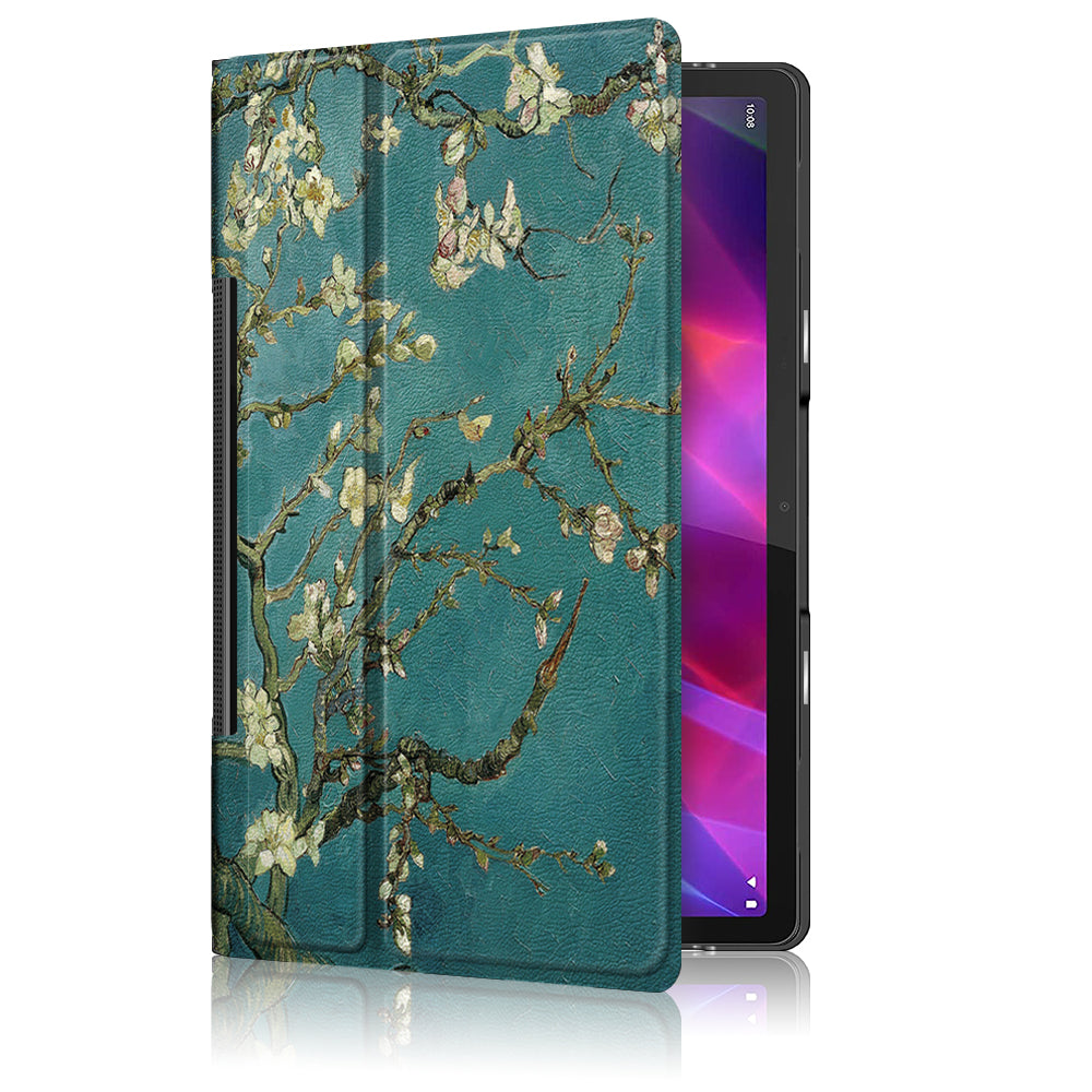 Pattern Printing Leather + PC Tablet Cover with Kickstand for Lenovo Yoga Tab 11