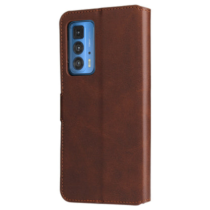 Anti-scratch Shock Resistant Anti Drop Full Protection PU Leather Wallet Stand Phone Cover Case for Motorola Edge 20 Pro