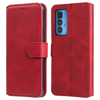 Anti-scratch Shock Resistant Anti Drop Full Protection PU Leather Wallet Stand Phone Cover Case for Motorola Edge 20 Pro