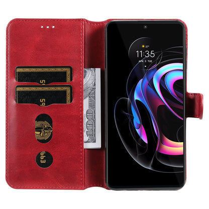 Anti-scratch Shock Resistant Anti Drop Full Protection PU Leather Wallet Stand Phone Cover Case for Motorola Edge 20 Pro