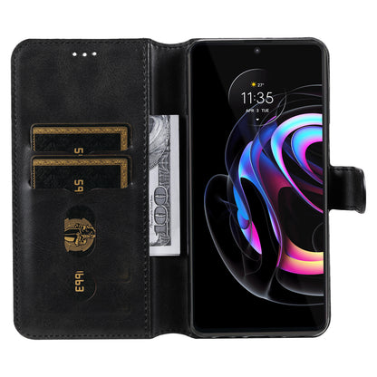 Anti-scratch Shock Resistant Anti Drop Full Protection PU Leather Wallet Stand Phone Cover Case for Motorola Edge 20 Pro