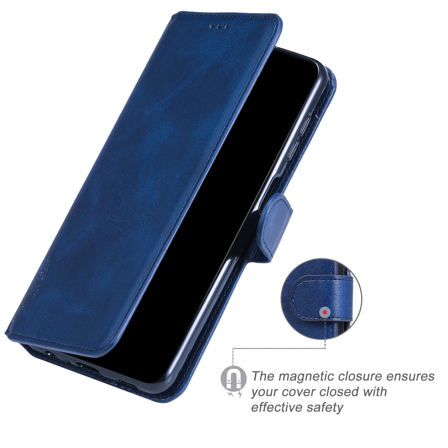 Anti-scratch Shock Resistant Anti Drop Full Protection PU Leather Wallet Stand Phone Cover Case for Motorola Edge 20 Pro