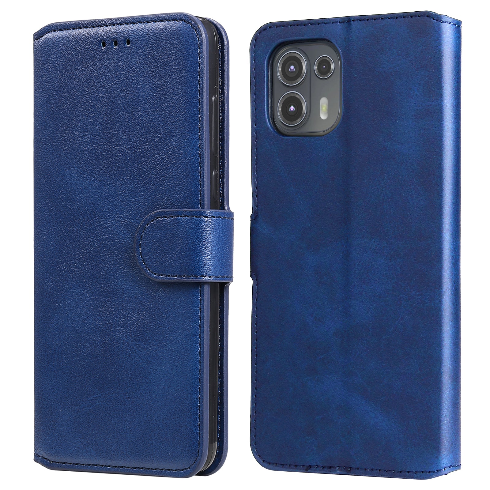 Anti Drop Shock-Resistant Full Protection PU Leather Wallet Stand Phone Cover Case for Motorola Edge 20 Lite