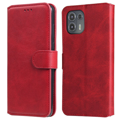 Anti Drop Shock-Resistant Full Protection PU Leather Wallet Stand Phone Cover Case for Motorola Edge 20 Lite