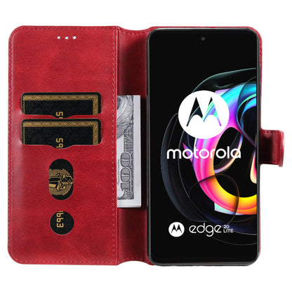 Anti Drop Shock-Resistant Full Protection PU Leather Wallet Stand Phone Cover Case for Motorola Edge 20 Lite