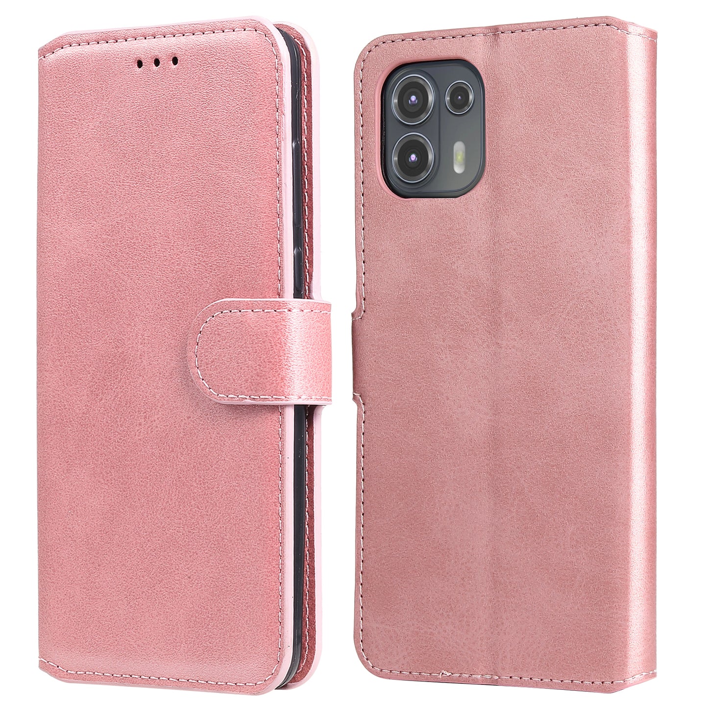 Anti Drop Shock-Resistant Full Protection PU Leather Wallet Stand Phone Cover Case for Motorola Edge 20 Lite