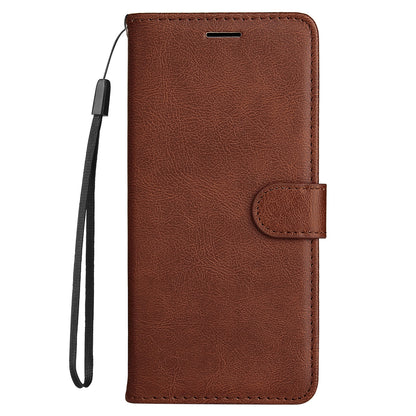 Wallet Stand Design KT Leather Series-2 Solid Color Anti-Scratch TPU+PU Leather Phone Case with Wrist Strap for Motorola Edge 20 Pro