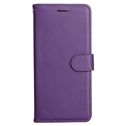 Wallet Stand Design KT Leather Series-2 Solid Color Anti-Scratch TPU+PU Leather Phone Case with Wrist Strap for Motorola Edge 20 Pro