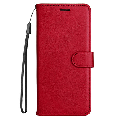 Wallet Stand Design KT Leather Series-2 Solid Color Anti-Scratch TPU+PU Leather Phone Case with Wrist Strap for Motorola Edge 20 Pro