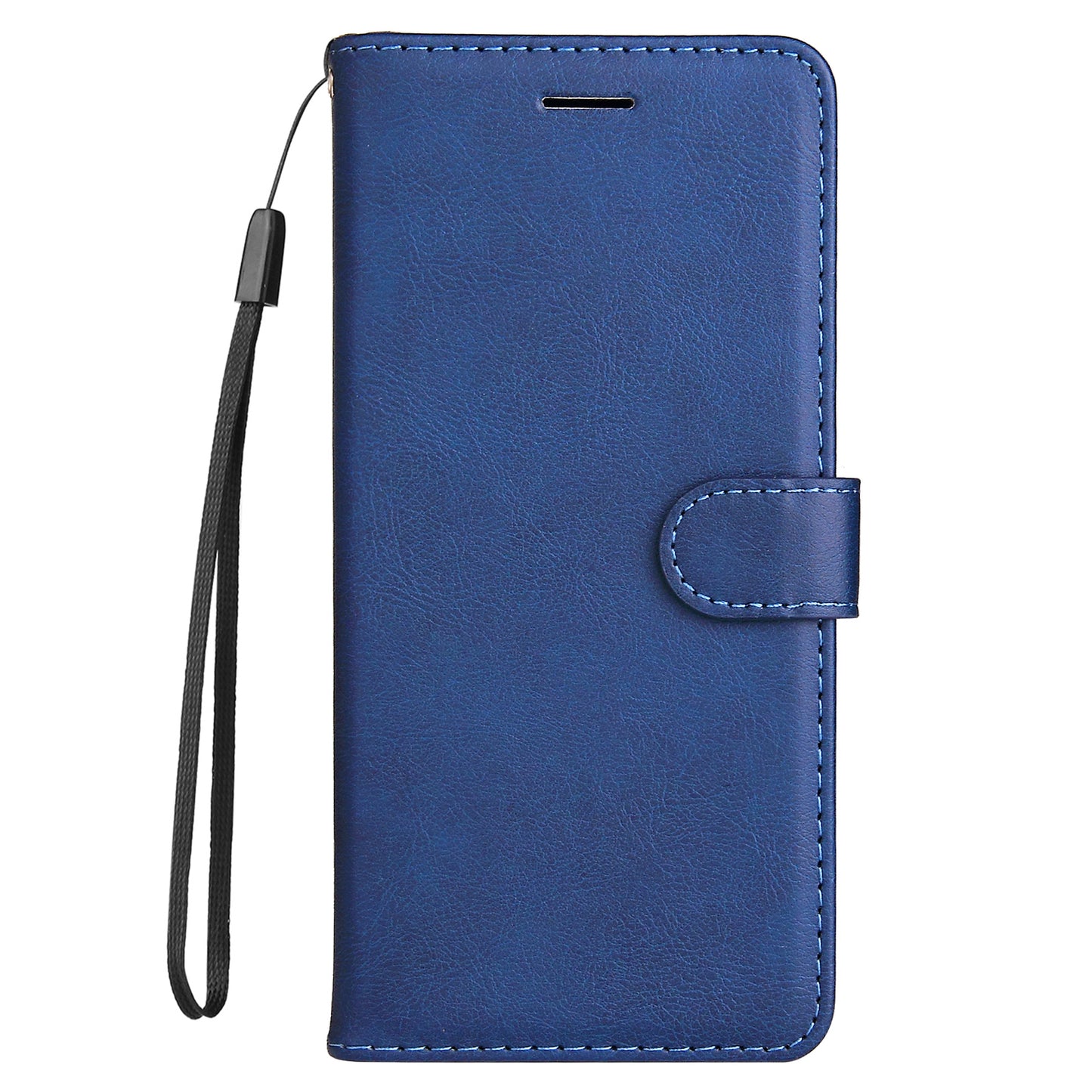 Wallet Stand Design KT Leather Series-2 Solid Color Anti-Scratch TPU+PU Leather Phone Case with Wrist Strap for Motorola Edge 20 Pro