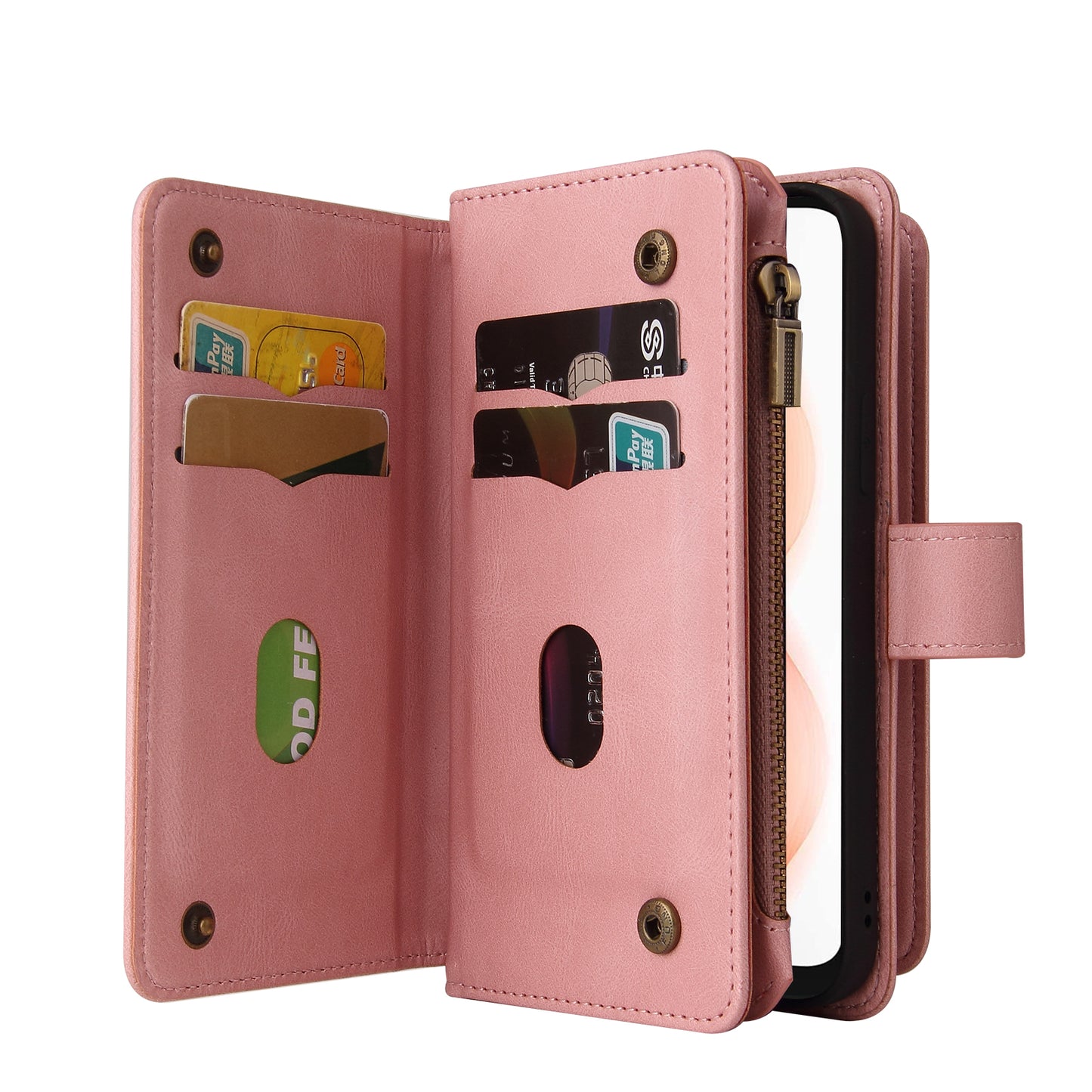 For Motorola Moto G Play (2021) KT Multi-functional Series-2 New PU Leather and TPU Flip Phone Case Stand Cover with Wrist Strap and Zipper Pocket