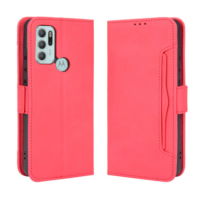 Anti-Drop Full Body Protection Multiple Card Slots PU Leather Phone Case Wallet Cover with Stand for Motorola Moto G60S