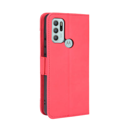 Anti-Drop Full Body Protection Multiple Card Slots PU Leather Phone Case Wallet Cover with Stand for Motorola Moto G60S