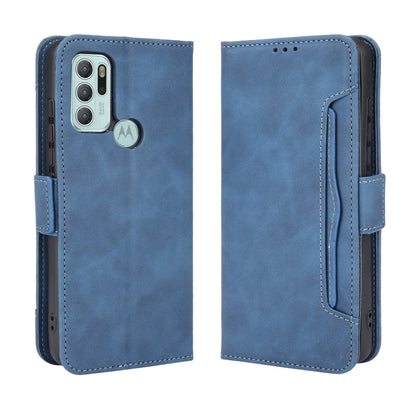 Anti-Drop Full Body Protection Multiple Card Slots PU Leather Phone Case Wallet Cover with Stand for Motorola Moto G60S