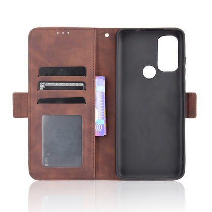 Anti-Drop Full Body Protection Multiple Card Slots PU Leather Phone Case Wallet Cover with Stand for Motorola Moto G60S