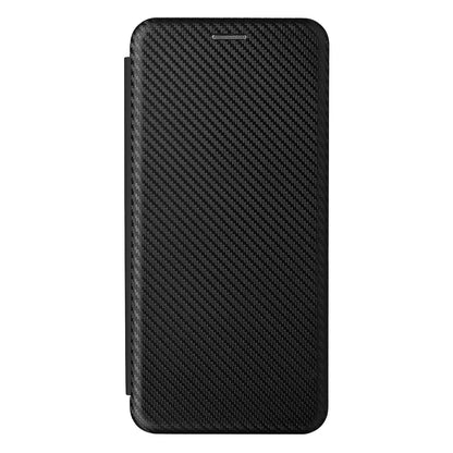 Auto-absorbed Carbon Fiber Texture Leather Stand Phone Shell Case for Motorola Moto G50 5G