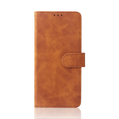 Skin-touch Feeling PU Leather Wallet Phone Case Flip Stand Protective Cover with Strap for Motorola Moto G50 5G