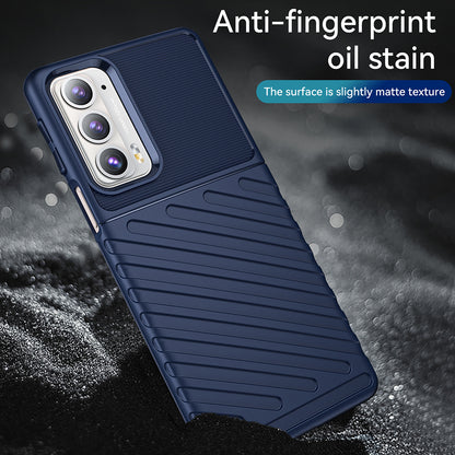 Thunder Series Twill Design Soft TPU Mobile Phone Back Case Cover for Motorola Edge 20